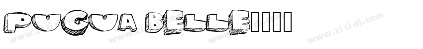 Pugua Belle字体转换
